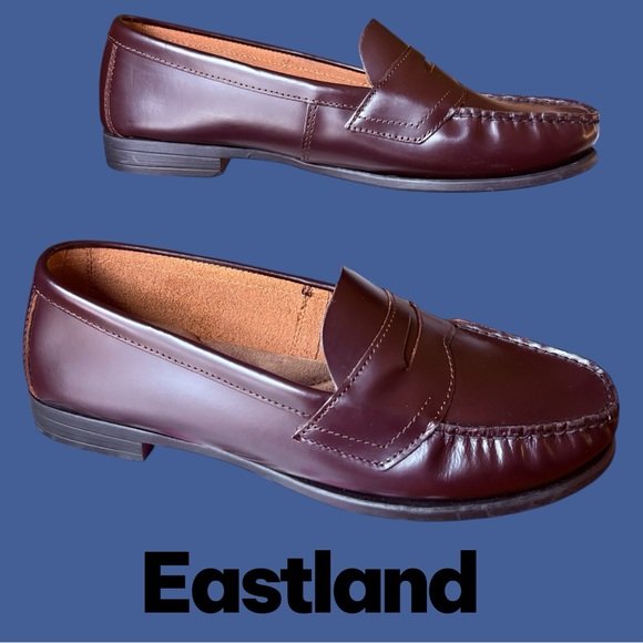 Eastland Women’s Classic ll Burgundy Slip-On Loafers. Size 9.5. New w/o box! - Picture 2 of 10